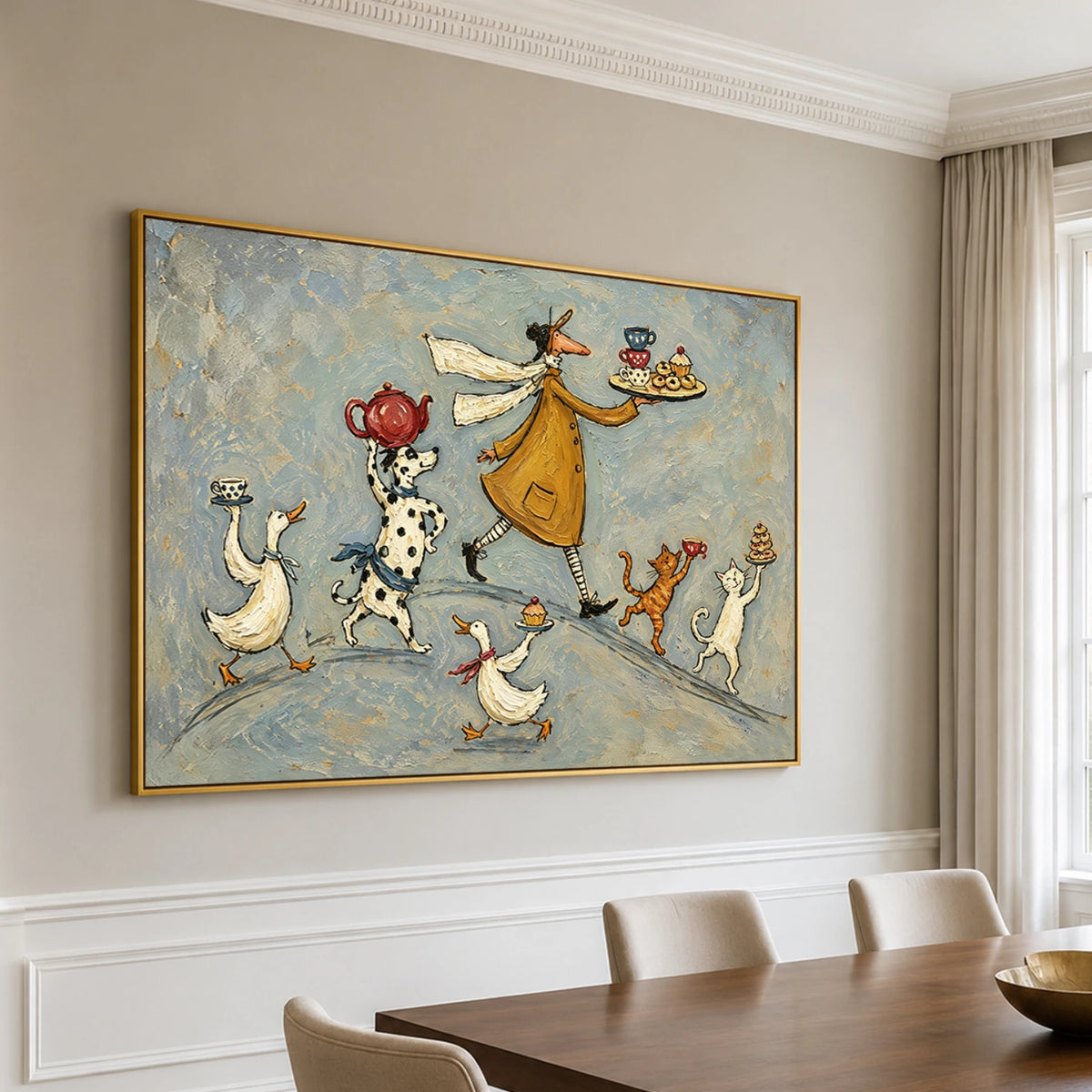 Modern Folk Art｜Whimsical Tea Parade