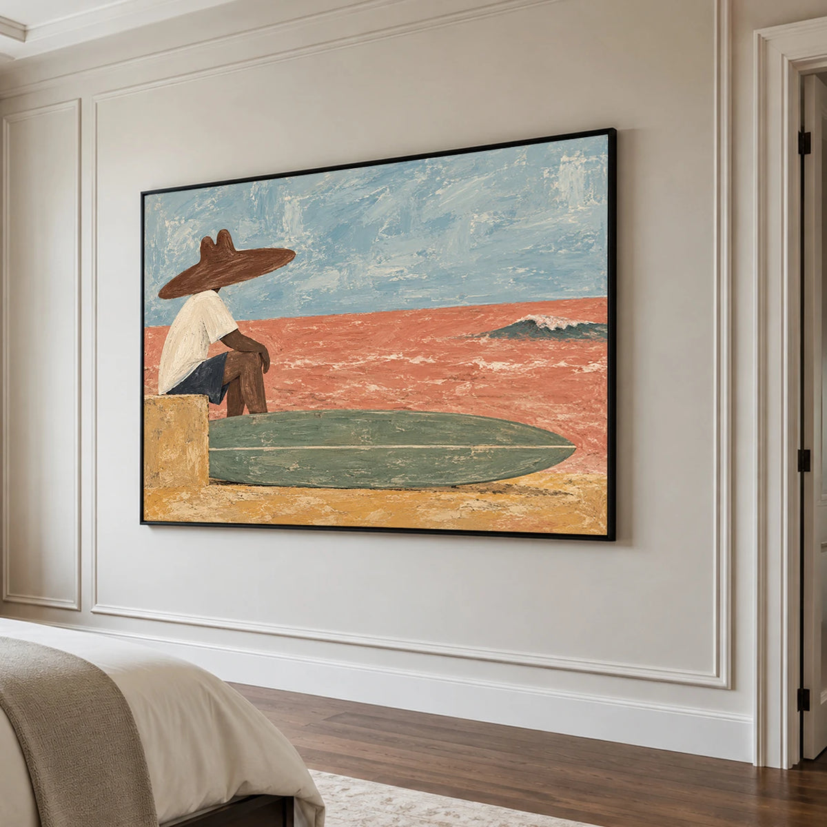 Modern Folk Art | The Fisherman’s Red Catch