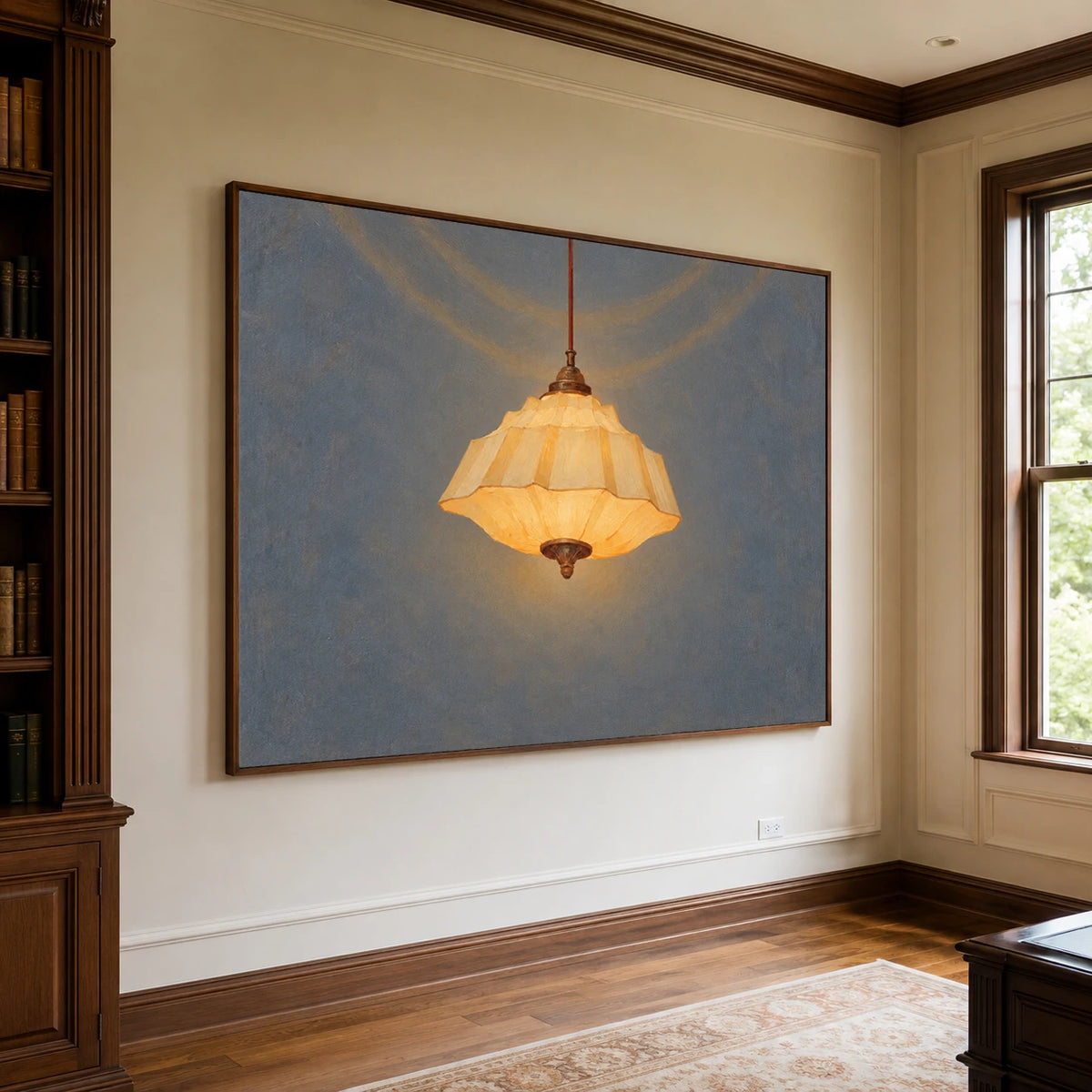 Expressive Contemporary Art｜Amber Pendant