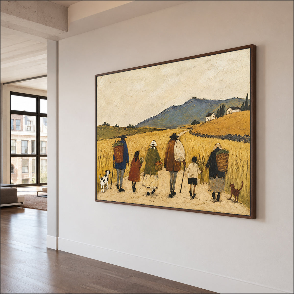Modern Folk Art | Harvest Road Home