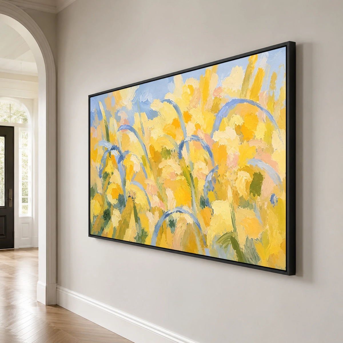 Expressive Contemporary Art｜Golden Meadow Motion