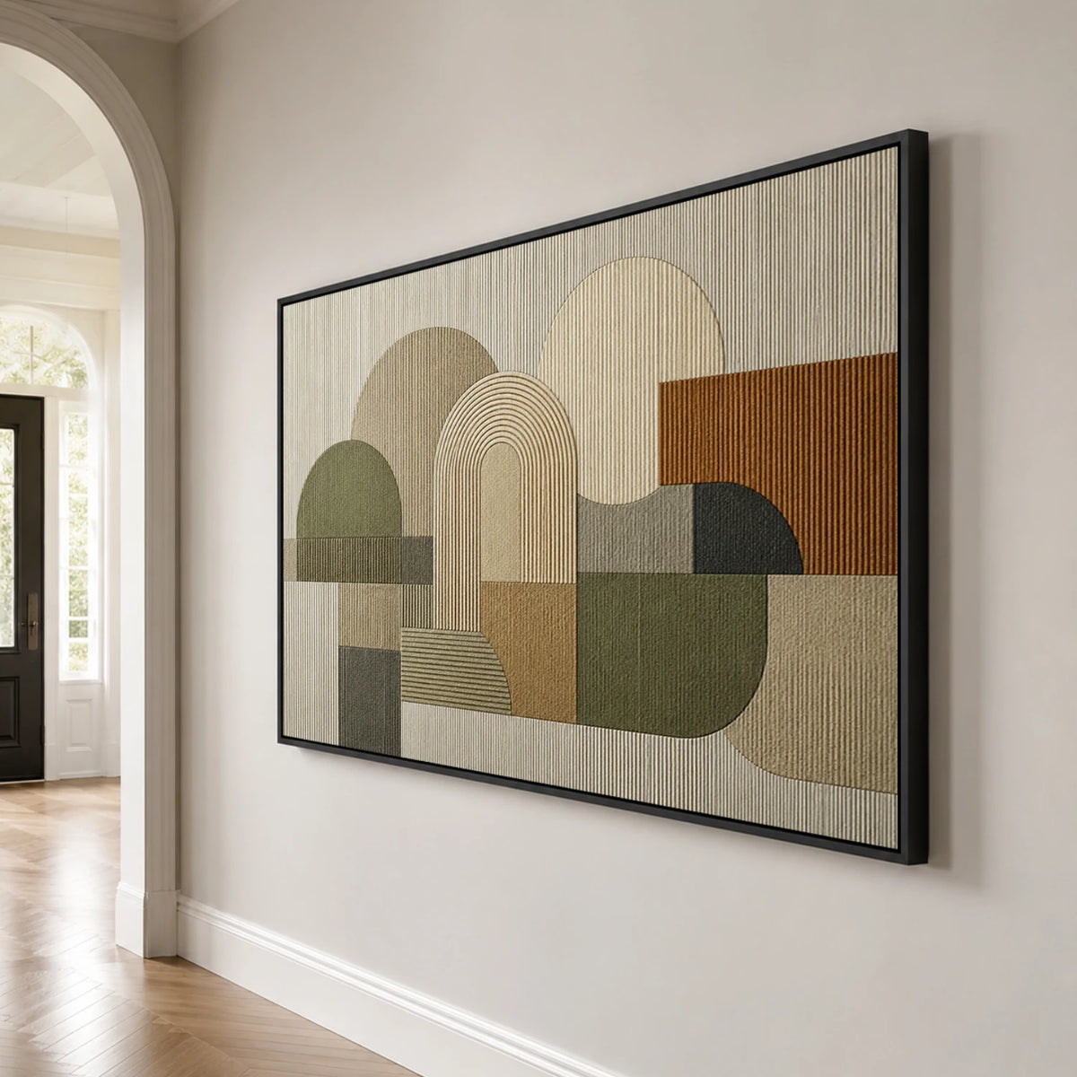 Textured & Impasto Art｜Sage Arch Balance