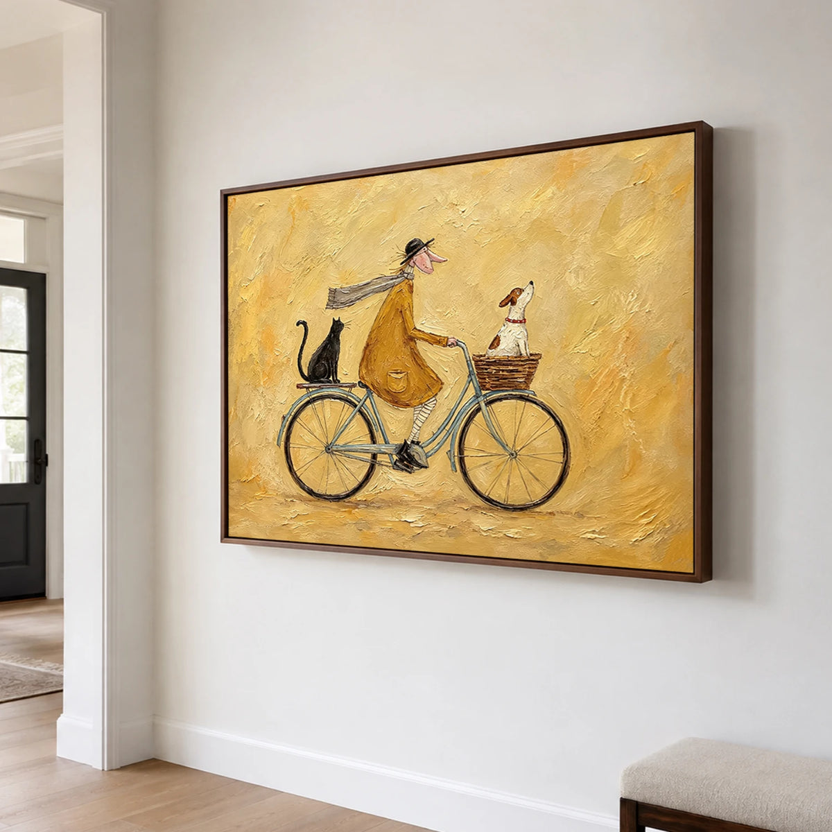 Modern Folk Art｜Sunny Bicycle Companions