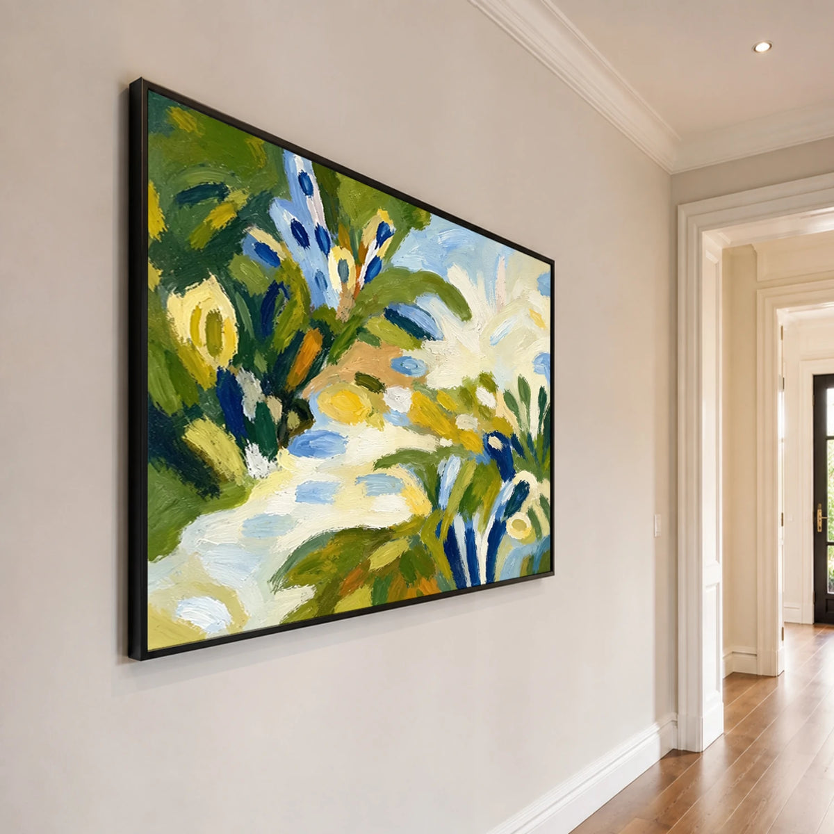 Expressive Contemporary Art｜Verdant Bloom Rhythm
