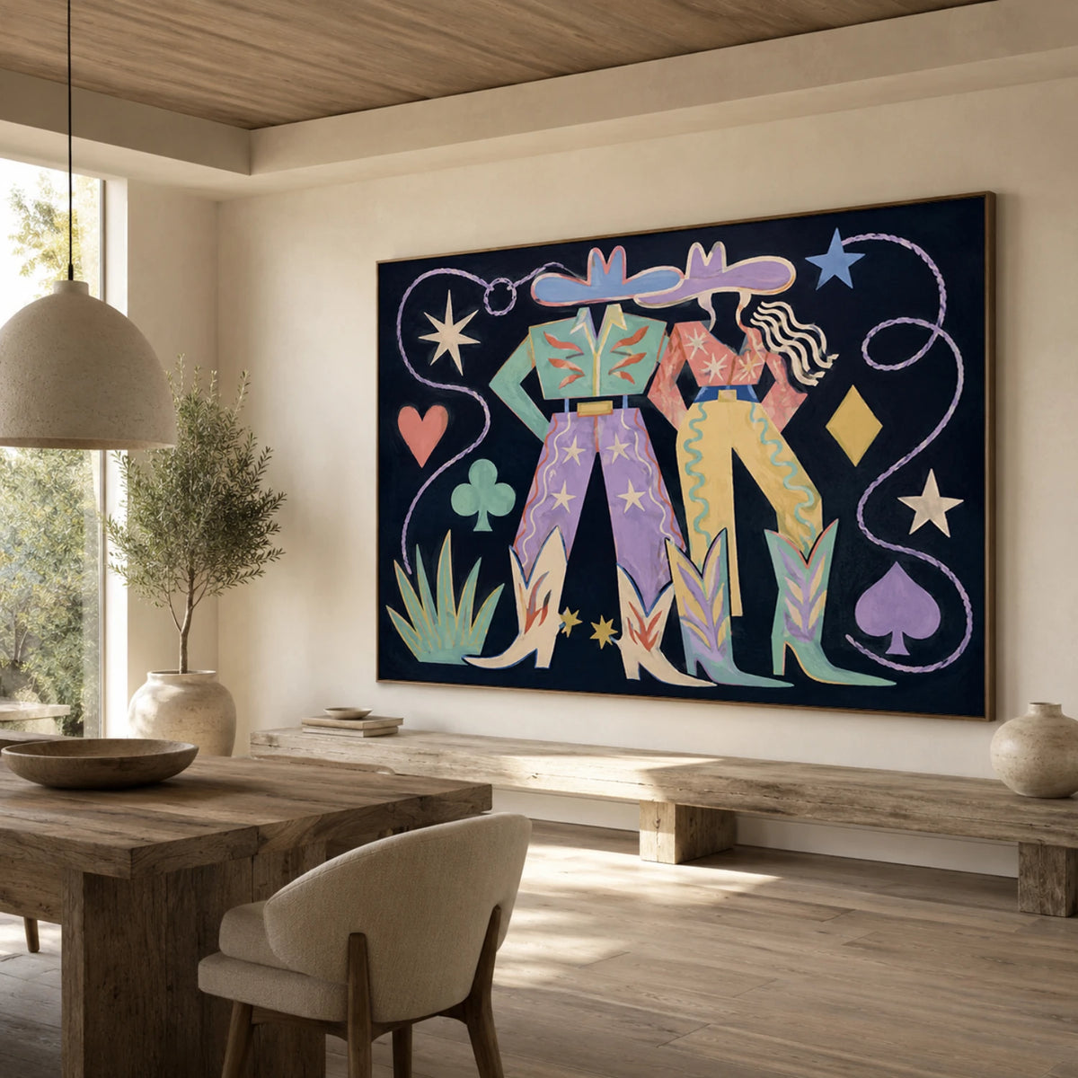 Western Pop Art｜Wild Hearts & Lucky Stars
