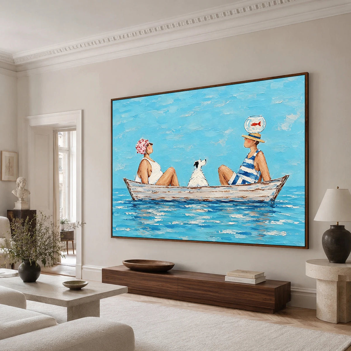 Modern Folk Art｜Boat Ride with Coastal Friends