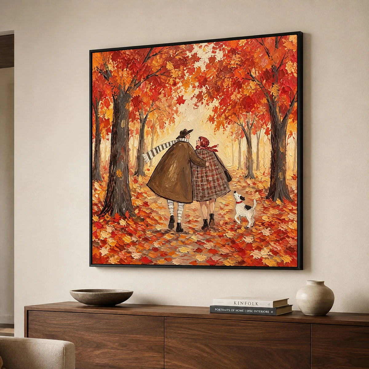 Modern Folk Art｜Autumn Walk Together