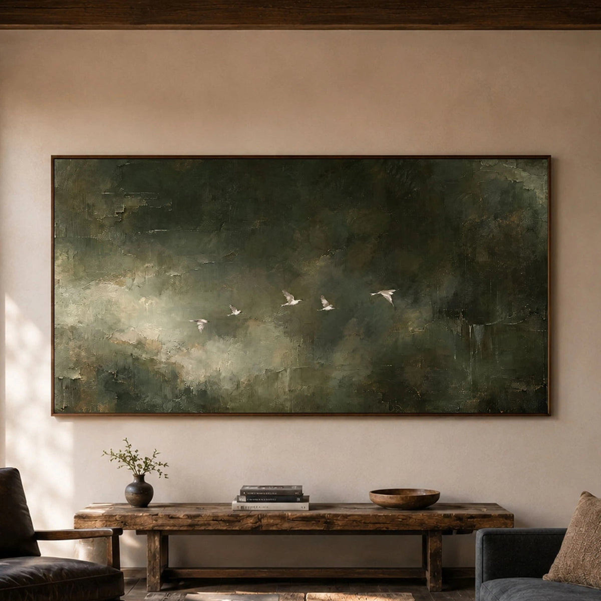 Expressive Contemporary Art｜Flight Through the Mist