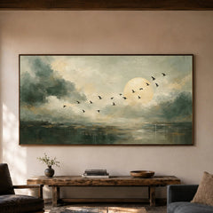 Expressive Contemporary Art｜Moonlit Migration