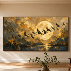 Expressive Contemporary Art｜Moonlit Migration