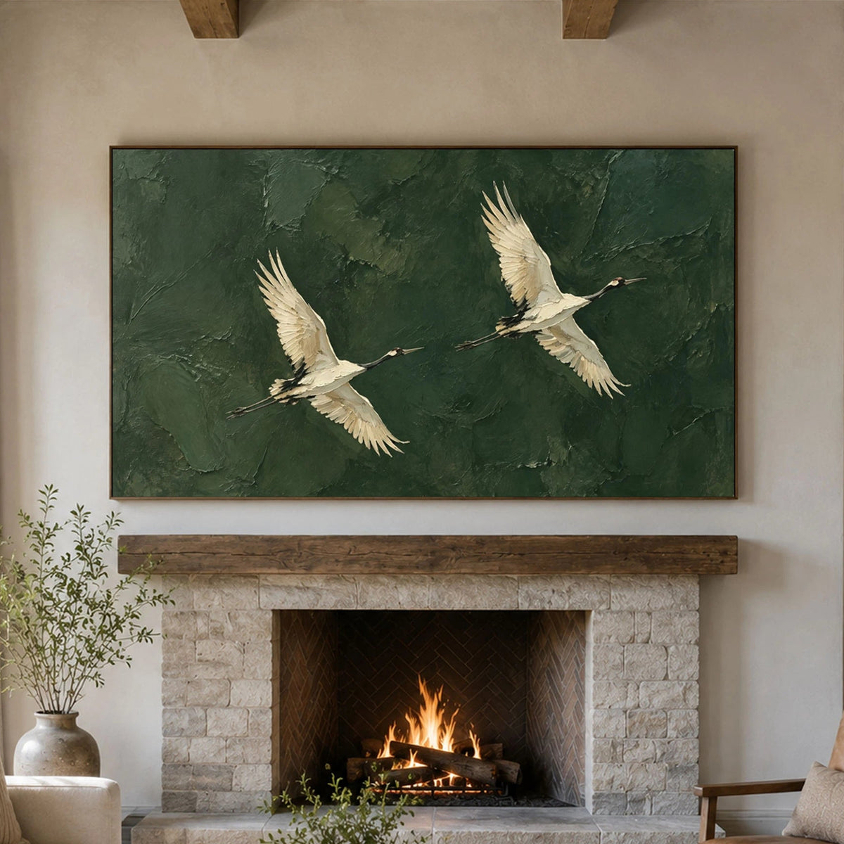 Expressive Contemporary Art｜Silent Wings