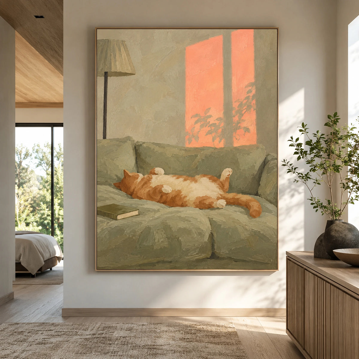 Expressive Contemporary Art｜Afternoon Rest