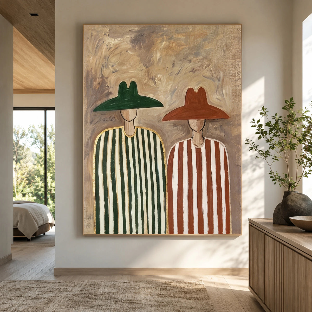 Vintage Americana Art｜Quiet Companions II