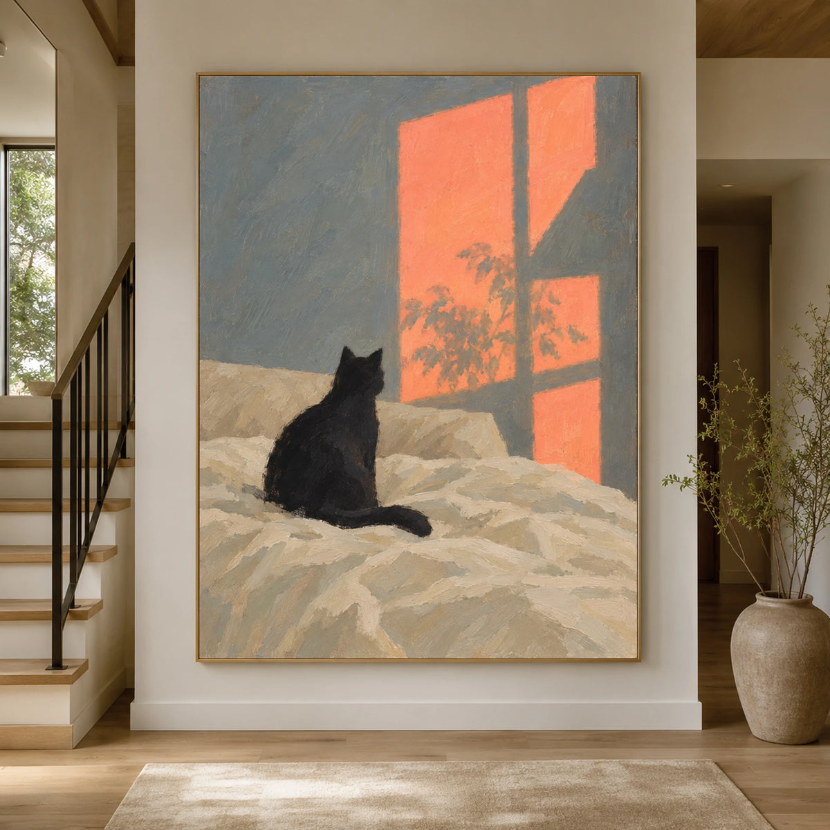 Expressive Contemporary Art｜Quiet Window Companion