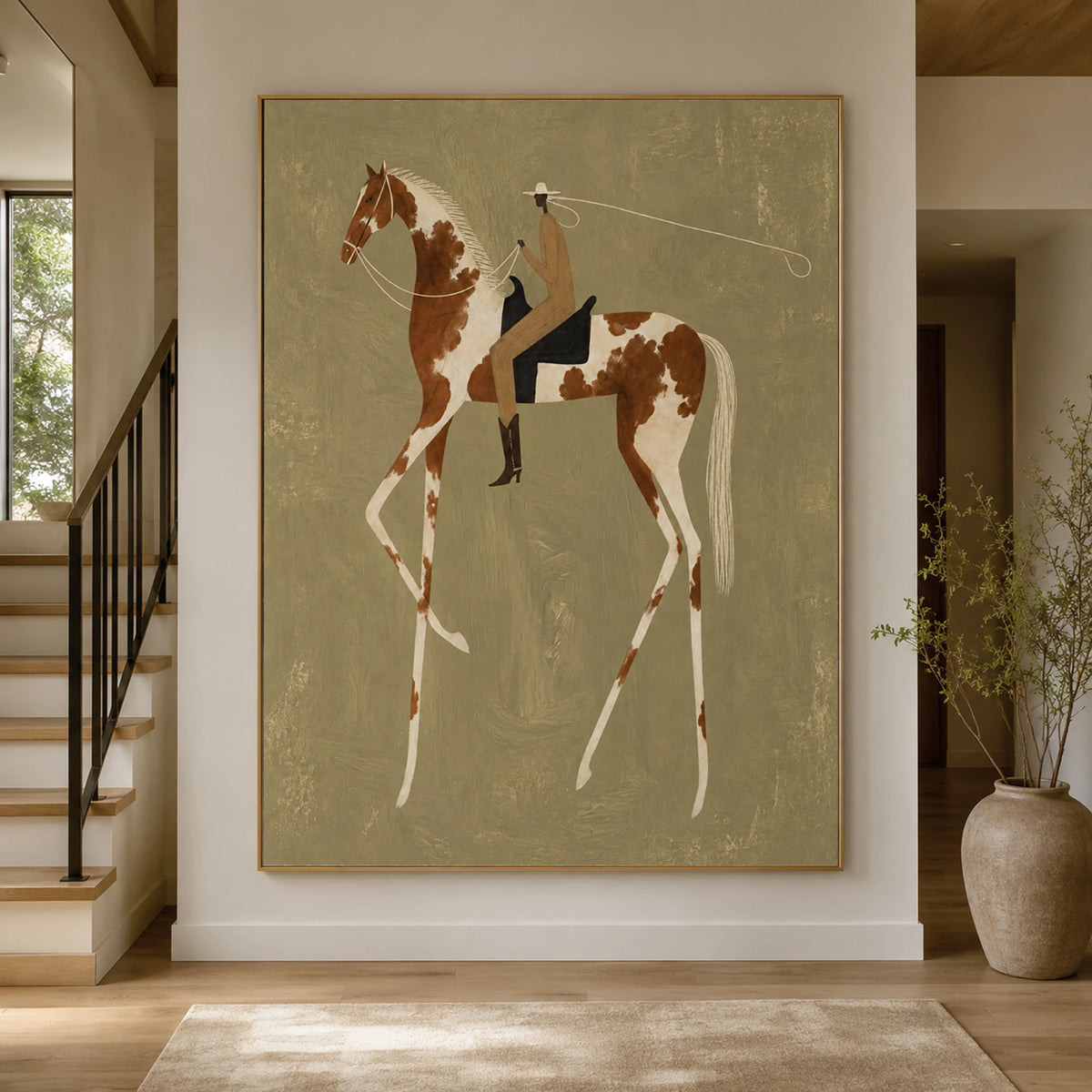 Vintage Americana Art｜The Quiet Trail
