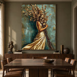 A Bouquet for Tomorrow - interior setting 6 - expressive contemporary art painting