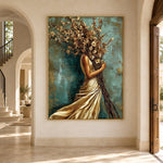 A Bouquet for Tomorrow - interior setting 7 - expressive contemporary art painting