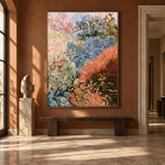 The Colorful Garden Trail - interior setting 6 - expressive contemporary art painting