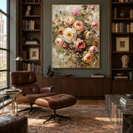 The Garden Comes Home - interior setting 4 - expressive contemporary art painting