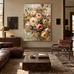 The Garden Comes Home - interior setting 5 - expressive contemporary art painting