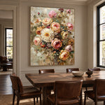 The Garden Comes Home - interior setting 7 - expressive contemporary art painting