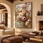 The Garden Comes Home - interior setting 8 - expressive contemporary art painting