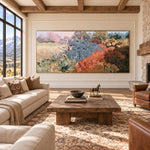 The Wild Garden Path - interior setting 3 - expressive contemporary art painting