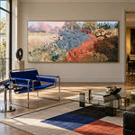 The Wild Garden Path - interior setting 7 - expressive contemporary art painting