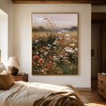Where Meadow Flowers Wander - interior setting 4 - expressive contemporary art painting