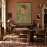 Keeper of the Tide - interior setting 6 - modern folk art painting