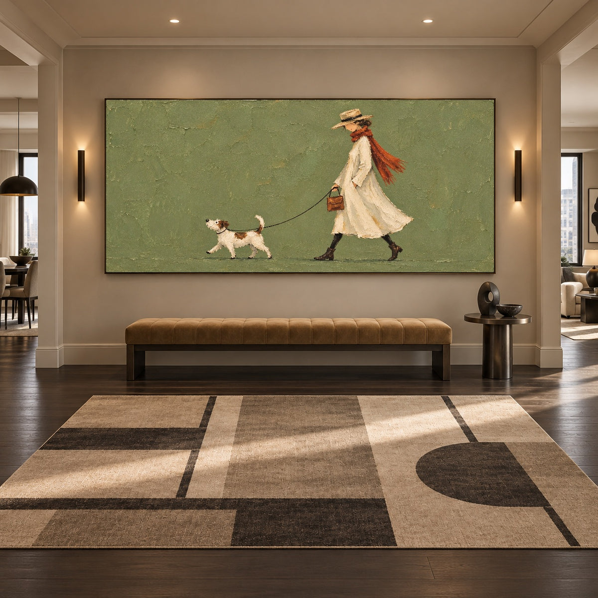 Scarlet Scarf Stroll - interior setting 8