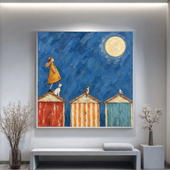 Modern Folk Art｜Under the Coastal Moon