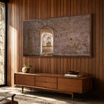 Passage Through Time - entryway - textured impasto artwork