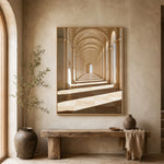 Rhythm of Sunlight - entryway - textured impasto artwork