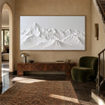 Still Summit - reading corner - textured & impasto art painting