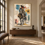 Dustborn Resolve - entryway - western pop art painting