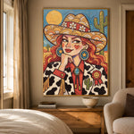 Marigold Muse - bedroom - western pop art painting