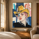 Veil of Sunlight - bedroom - western pop art painting